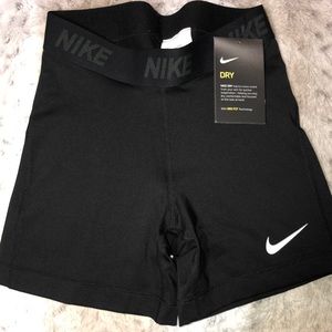 NEW Nike Black Dri-Fit Spandex Shorts